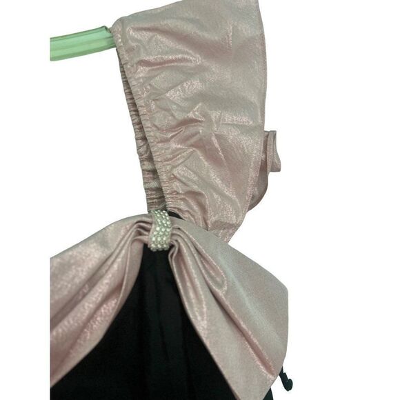 Vintage Roberta formal prom one shoulder dress size 8 - Picture 2 of 6